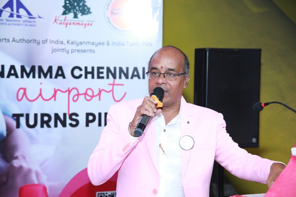 ITP PINKTOBER 2023 felicitation program at Namma Chennai Airport